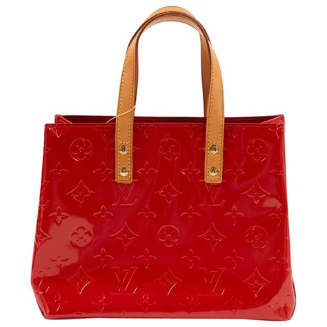 white louis vuitton bag red inside